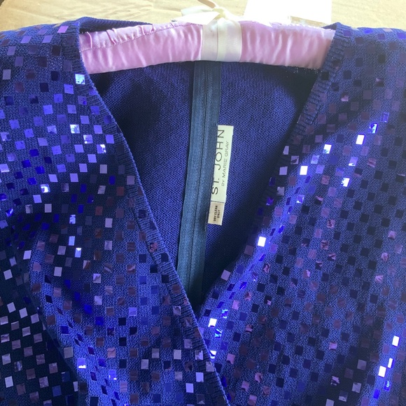 VINTAGE ST. JOHN EVENING DRESS - Picture 3 of 5